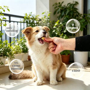 Cibo Liofilizzato ad Alto Valore Nutritivo, Alimento Naturale per Cani, Carne di Pollo Liofilizzata per Cani e Gatti - Product Image 3