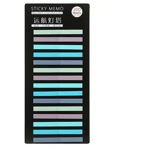 300 Stuks Transparante Kleur Slanke Huisdier Plakbriefje Dispenser Markers Index Kaarten Aangepaste Notitieblokken