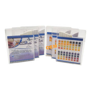 2 Cor pH teste preciso tiras Flat Box Embalagem SN-3103 - Product Image 5