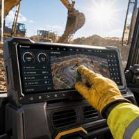 Module LCD IPS 15,0 pouces 1920x720 lisible en plein soleil, 1000 nits, écran LVDS 60 broches pour tableau de bord de machines lourdes et d'excavatrices
