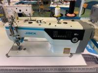 Machine à coudre à plat informatisée à triple alimentation Jack Z7, machine à coudre industrielle