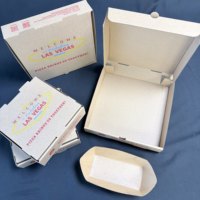 Boîte à hamburger carrée grande taille en kraft recyclé avec logo personnalisé SP5242, vente en gros, qualité alimentaire, biodégradable, marron, à emporter