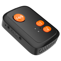 Mini rastreador GPS para niños, colgante de seguimiento, reloj SOS, monitor de ritmo cardíaco con conteo de pasos, mini rastreador GPS portátil espía