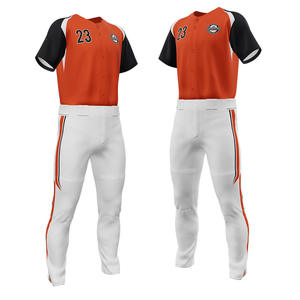 ชุดวอร์มอัพแบบกำหนดเอง ชุดเบสบอลมืออาชีพ เสื้อเบสบอล ชุดซอฟต์บอล กางเกงเบสบอลขาสั้นและขายาว - Product Image 6