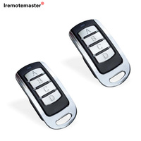 Control remoto para puertas 280MHz a 868MHz Abridor de puerta de garaje Código rodante fijo Comando Garaje 4 en 1 Duplicador