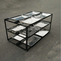 Séchoir solaire mobile portable pour fruits, poissons, herbes, fleurs, 12 plateaux, machine de séchage solaire, déshydrateur de légumes