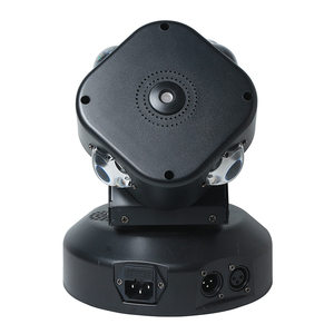 Faro Mobile a 2 Teste Fenghuo 120W Mini DMX <span class=keywords><strong>RGB</strong></span> Luce da Palco 8x10w RGBW 4in1 LED con Luci Laser RG per DJ - Product Image 2