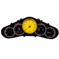 Nouveau tableau de bord numérique LCD 12,3 pouces pour Cayenne Panamera 2011-2017 avec garantie de 12 mois