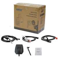 HONE FC145 1kg 110V/220V Machine à souder MIG sans gaz MIG/Stick/Lift-Tig 3-en-1 avec grand écran LCD à fil fourré Soudeuse MIG 110 220