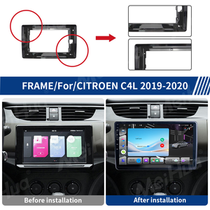 Autoradio Android Meihua con Schermo Touch e Cornice per <span class=keywords><strong>CITROEN</strong></span> C4L 2019-2020, Include Cablaggio e Adattatore per Cruscotto - Product Image 3