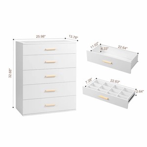 Nouveau salon coin mince grande commode commode dame moderne <span class=keywords><strong>balcon</strong></span> Design blanc armoire de <span class=keywords><strong>rangement</strong></span> en bois avec verre à led - Product Image 4