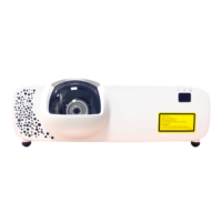 Projecteur laser 4K 4800 lumens pour cinéma maison, ultra HD, haute luminosité, projecteur intelligent