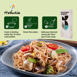 Fideos Sin Gluten, Aptos para Dieta Keto, Sin Azúcar, Bajos en Calorías, Estilo Avena, Fideos Konjac, <span class=keywords><strong>Pasta</strong></span> Vegana a Base de Plantas - Product Image 4