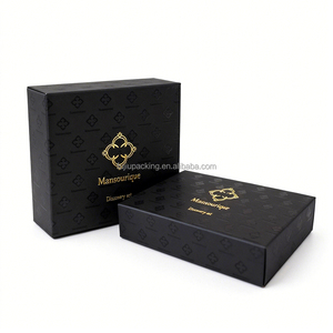 Flacons de parfum miniatures de luxe 3ml 5ml 10ml rechargeables, transparents, vides, en verre, avec boîte en papier - Product Image 4