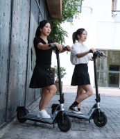 Penjualan terlaris grosir H10 36V 300W 2 roda dewasa Magnesium Aloi ringan Moped lipat lintas negara e-scoote