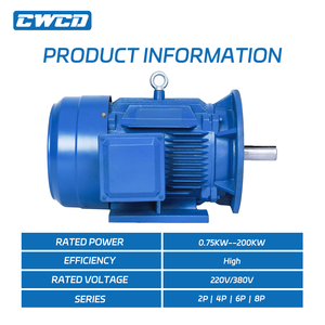 <span class=keywords><strong>Moteur</strong></span> AC triphasé IE4 à haut rendement de 7,5 kW, 220 V/380 V, à connexion directe spécifique à la boîte de vitesses, avec réducteur de vitesse - Product Image 4