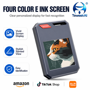 Localizador Inteligente F1 IP65 con Pantalla de Tinta Electrónica, Tarjeta NFC, Compatible con <span class=keywords><strong>Apple</strong></span> Find My, para Llaves, Equipaje y Mascotas - Product Image 3