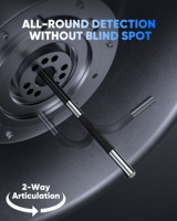 Endoscope 1080P avec objectif de 3,9 mm, câble flexible de 1,5 m, étanche IP67, pour l'inspection et l'entretien des moteurs automobiles