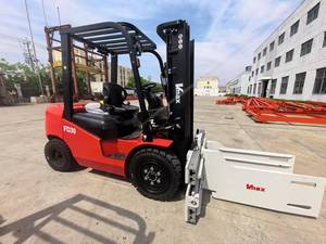 Carretilla elevadora diesel 3T con abrazadera de pacas-Manipulador de carga resistente para transporte de algodón, lana y material de espuma - Product Image 2