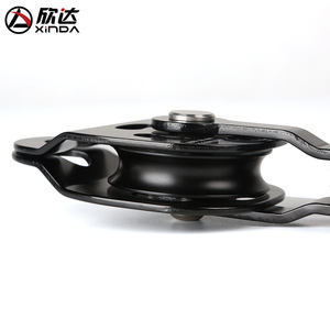 Polea de cuerda Xinda de 8-12 mm de acero con ranura única para elevación y rescate - Product Image 3