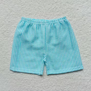 Pantalones Cortos de Verano para Niños Pequeños, Transpirables, 6 Colores, Estampado a Cuadros, Elásticos, Casuales, para Niños Pequeños - Product Image 3