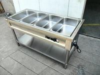 Fabrieks Elektrische Voedselwarmer Display Buffet Bain-Marie Fabrieks Prijs voor Restaurant