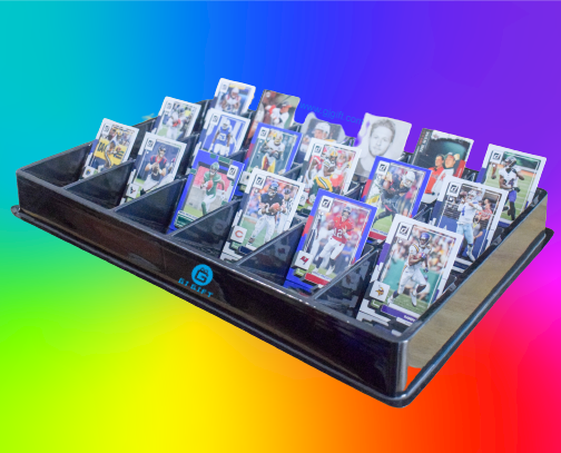 Card Collection Tray Trading Card Game Sorting Tray Any TCG Accessories Holder Protect Cards  From Exposure and Wearing