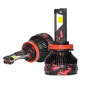 Fari LED ad Alta Potenza 120W per Land Cruiser <span class=keywords><strong>City</strong></span> 9005/H1/H19, Chip 3570, Colore 6000K, Design a Tre Rame, 12V 18000 Lumen, Nuovo - Product Image 2