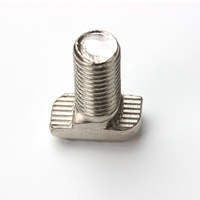 Boulon à fente en T en acier au carbone nickelé sur mesure pour boulon à tête de marteau standard Euro 30