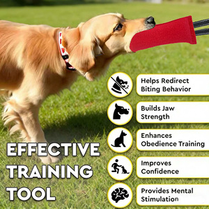 Jouet de dressage pour chien robuste avec poignée réfléchissante et nettoyage des dents pour les grandes races - Product Image 4