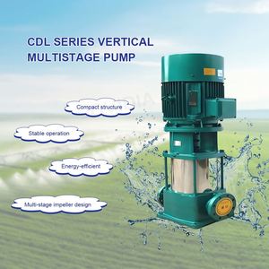 Pompe centrifuge multi-étages en acier inoxydable 5HP haute pression pour l'irrigation commerciale et l'alimentation en eau - Product Image 5