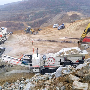 Lo Mas Vendido 2024 Mobile Crusher Machine Price , Construction Waste Mobile Crusher , Crawler Mobile Crusher - Product Image 1