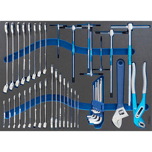 Outils, Ensembles d'outils, Ensemble d'outils automobiles FERVI dans un étui thermoformé souple - Product Image 1