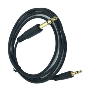 Audio <b>Cable</b> 6.35mm To 3.5mm Male To Male Gold Plated TRS <b>Microphone</b> Audio <b>Cable</b> For Mixer Speaker Use - Product Image 1