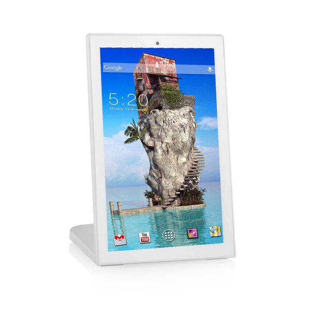 Popular Design 10.1 Inch Android L-shaped Tablet 10-Point Capacitive Touch Screen Player 4GB+64GB WiFi for Industry Business
