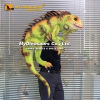 MYDINO küçük boyutlu dinozor kukla Robot Raptor dinozor bebek
