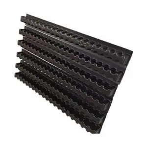 Leenol Custom Electronic Black Plastic Tray ESD Box Plastic Box Electronic Product Blister Tray