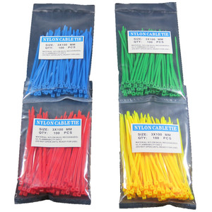 Abrazaderas de Plástico Runbo 3x100x150x200 mm, Cintas de Nylon Autoblocantes para Manualidades, Clasificación de Resistencia al Fuego V-2, Certificación CE ISO9001 - Product Image 3