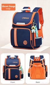 2026 Hot 4-Piece Student <b>Backpack</b> Set With Pencil Case,Tutorial Bag & Doll,Suspension Waterproof <b>School</b> Bag Wholesale Custom Log - Product Image 5