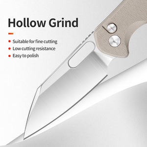 Cuchillo <span class=keywords><strong>de</strong></span> Bolsillo <span class=keywords><strong>de</strong></span> Precisión con Mango G10 Personalizado OEM ODM, Cuchillo <span class=keywords><strong>Plegable</strong></span> <span class=keywords><strong>de</strong></span> Acero Inoxidable D2 <span class=keywords><strong>de</strong></span> Alta Dureza para Pesca y <span class=keywords><strong>Caza</strong></span> - Product Image 3
