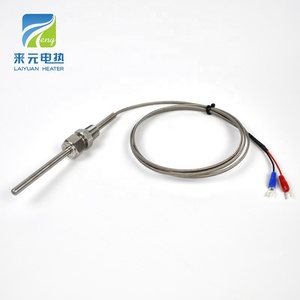 ثيرموكبل من النوع K من الفولاذ المقاوم للصدأ 316 من لايوان، ثيرموكبل من النوع K بتصميم ODM مع دبابيس دائرية مجدولة قابلة للتمديد - Product Image 3