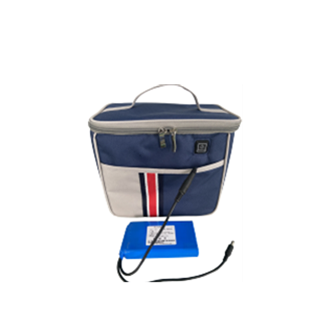 Портативная термоизолированная сумка для подогрева еды с питанием от батарейки, сумка для обеда с подогревом