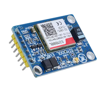 Módulo inalámbrico GSM GPRS SIMCOM SIM800L EVB 6V con ranura para tarjeta SIM, cuatrib banda, con cable de antena y tapa, no es nuevo
