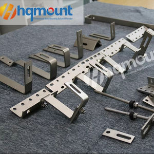 Soporte PV ajustable Gancho de montaje para techo de teja Sistema estándar <span class=keywords><strong>Schletter</strong></span> Gancho solar de acero inoxidable para techos inclinados - Product Image 1