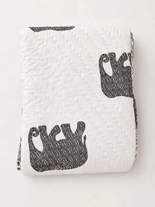 Manta Ligera de Algodón con Estampado de Elefantes, Hecha a Mano con Técnica de Bloqueo, Lavable, Estilo Jaipuri - Product Image 4