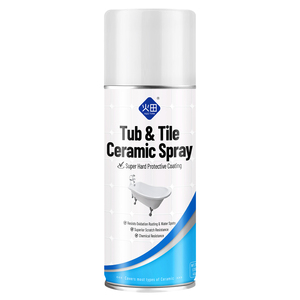 Peinture en aérosol texturée à revêtement céramique, faible odeur, bricolage, lavabo <span class=keywords><strong>de</strong></span> <span class=keywords><strong>salle</strong></span> <span class=keywords><strong>de</strong></span> <span class=keywords><strong>bain</strong></span>, baignoire, comptoir, <span class=keywords><strong>carrelage</strong></span>, <span class=keywords><strong>douche</strong></span>, bateau, meubles, peinture 450 ml - Product Image 1