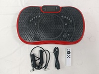 Plateforme de fitness à vibrations en gros d'usine, mini plateforme de vibrations électromagnétique ultra-fine, équipement d'exercice de gym à domicile