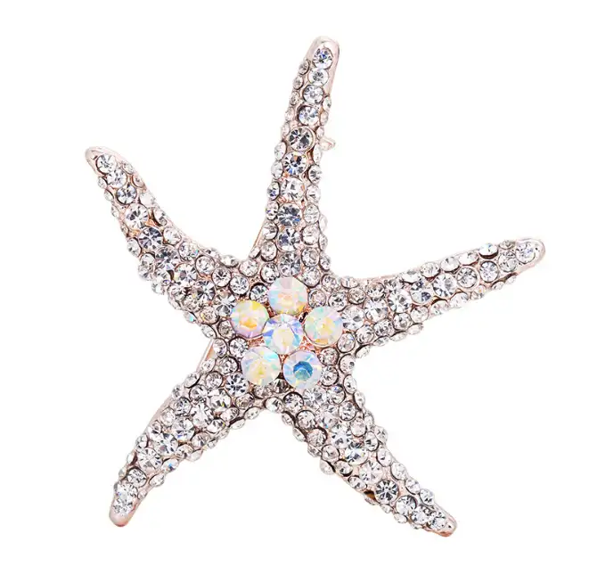 Pabrik Grosir Berlian Imitasi Bintang Bros dengan Pakaian Berlian Bintang Bros Ikan Bintang Laut