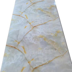 מדבקת קיר תלת מימד מודרנית מקצף PVC עמיד למים וקרינת UV, דמוי שיש, להדבקה עצמית, לשימוש במרתף, מטבח ובבית. - Product Image 1