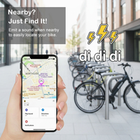 Traceur intelligent magnétique GPS Bluetooth pour iOS et Android, localisateur de vélo, étanche, autonomie de 2 ans, anti-perte